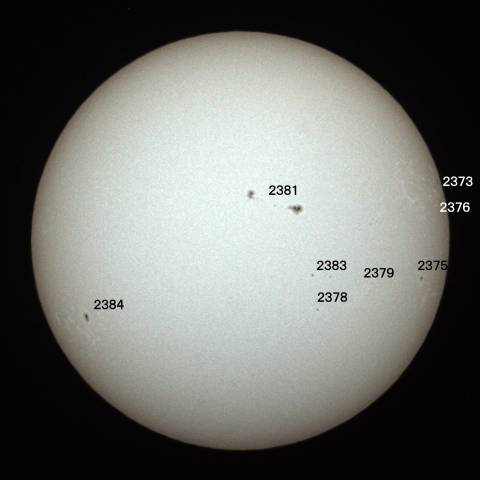 07-10 太陽(黒点)
