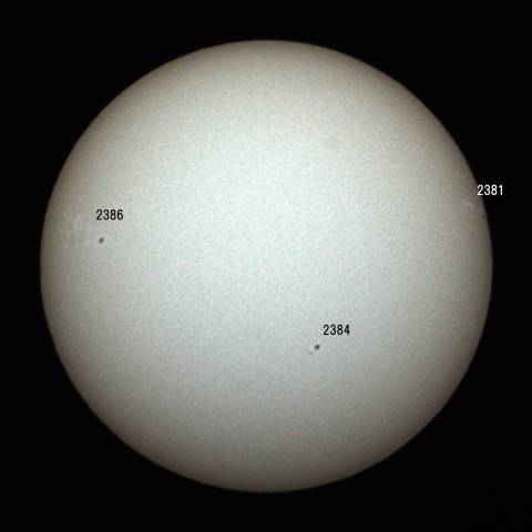 07-15 太陽(黒点)