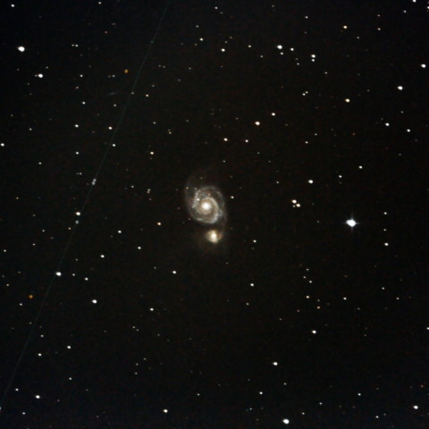 M51 子持ち銀河