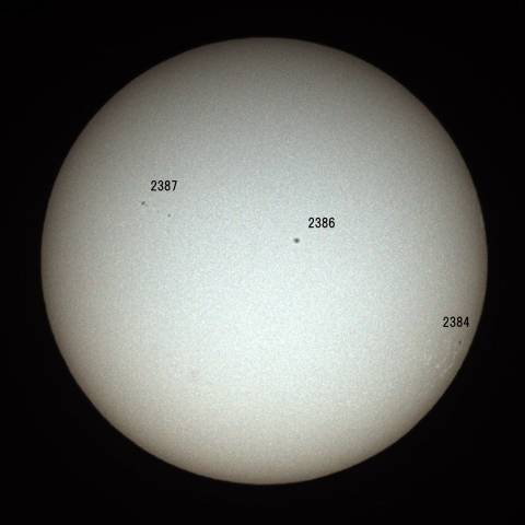 07-19 太陽(黒点)