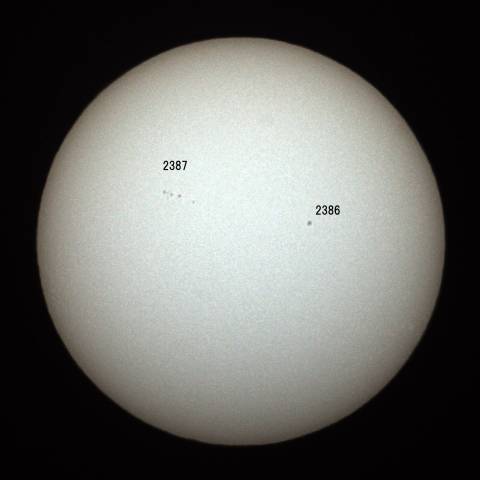 07-20 太陽(黒点)