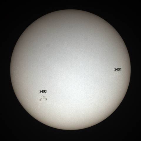 08-21 太陽(黒点)