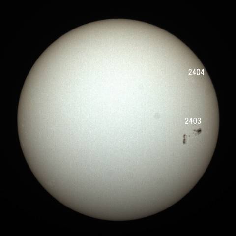 08-27 太陽(黒点)