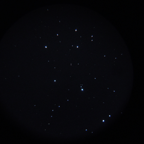 コンデジでプレアデス星団