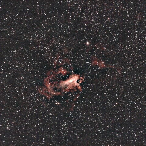 M17 オメガ星雲 (再処理)