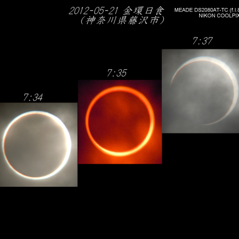 2012年5月21日 金環日食