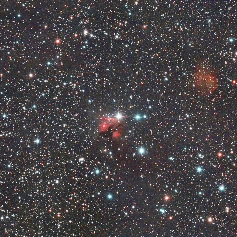 DG113, Sh2-291, NGC2313 いっかくじゅう座の散光星雲