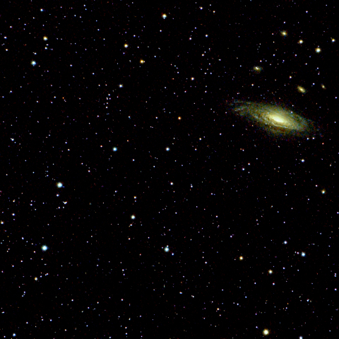  NGC7331とステファンの五つ子銀河