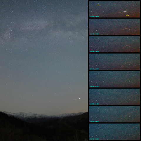 5/9のみずがめ座η群火球と永続痕の変化