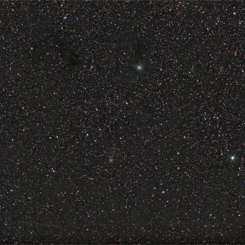 8/12朝のレモン彗星