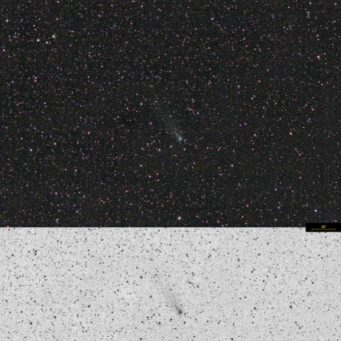 12/9朝のリニア彗星