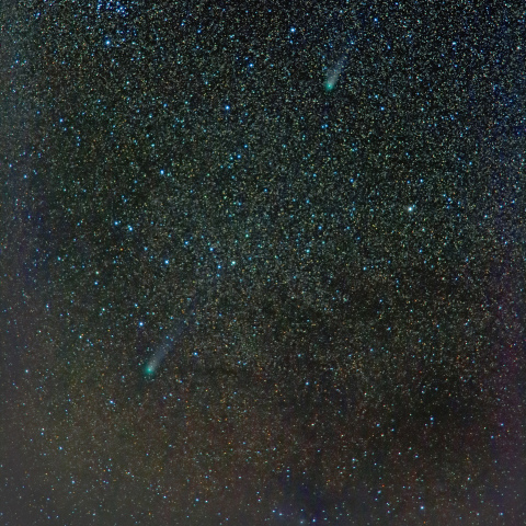 2/12朝の2彗星