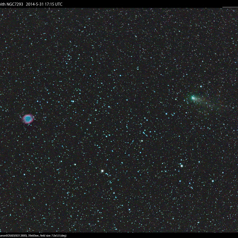 6/1朝のリニア彗星（C/2012X1）