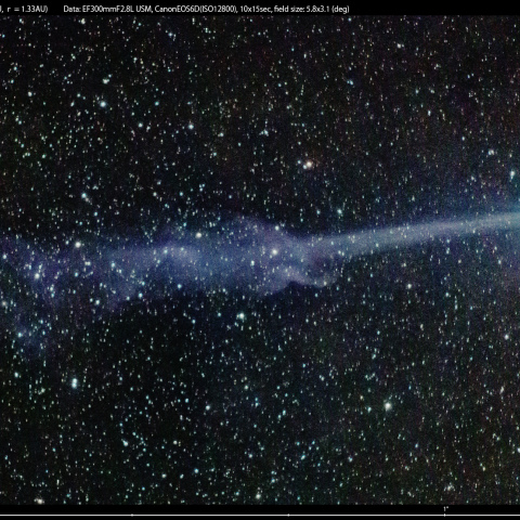 1/9のラブジョイ彗星(C/2014 Q2)