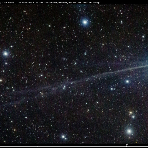 1/10のラブジョイ彗星(C/2014 Q2)