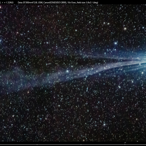 1/12のラブジョイ彗星(C/2014 Q2)