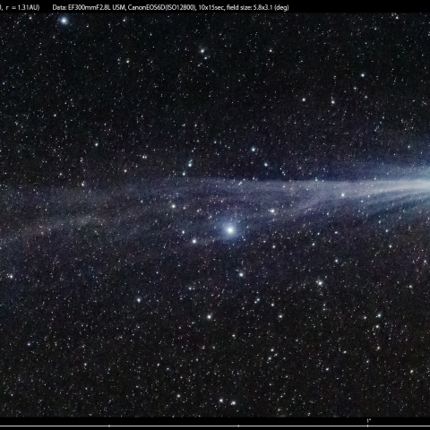 1/13のラブジョイ彗星(C/2014 Q2)