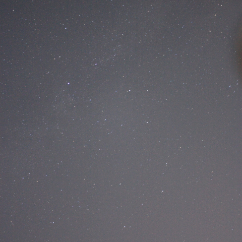 初めての天の川