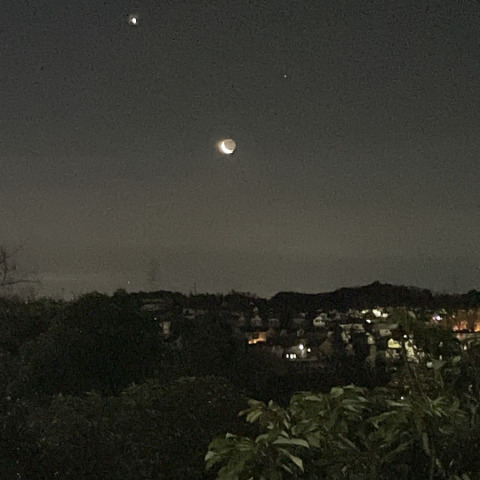 月水金星とアンタレス