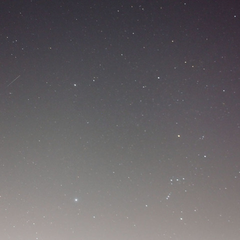 ふたご群流星？