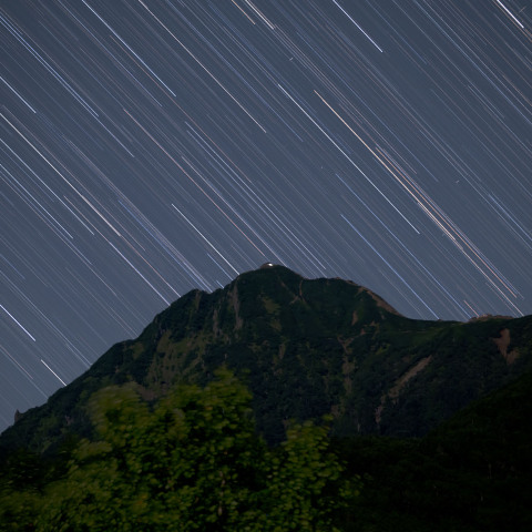 赤岳星夜