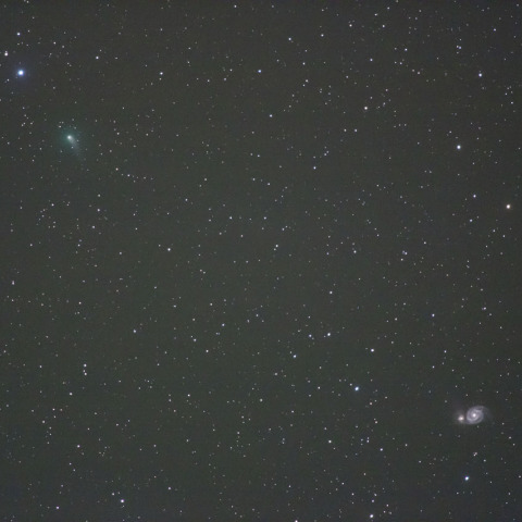 パンスターズ彗星　5/4