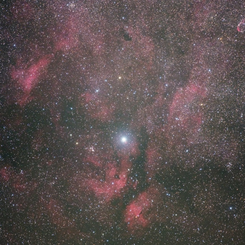 はくちょう座γ星付近