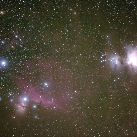 オリオン座中心部