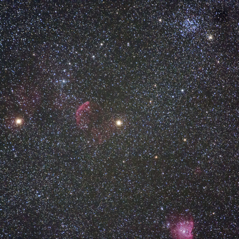 ふたご座の天の川