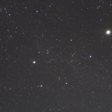 ぎょしゃ座と木星