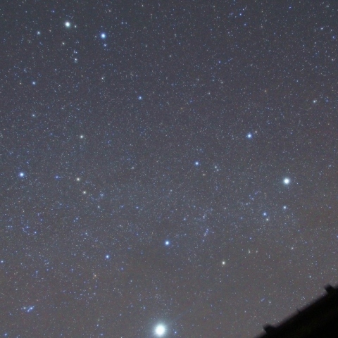 ふたご座・ぎょしゃ座と木星