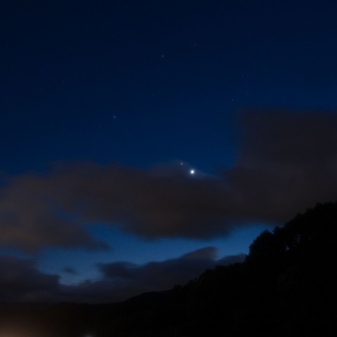 6月　金星と木星の接近