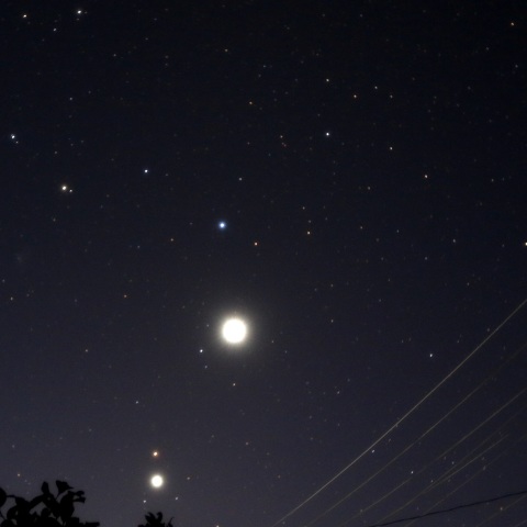 10月15日・明けの惑星集合