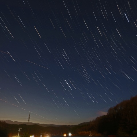 沈む夏の大三角