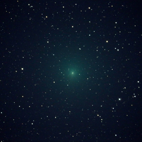 明けの星空・252Pリニア彗星