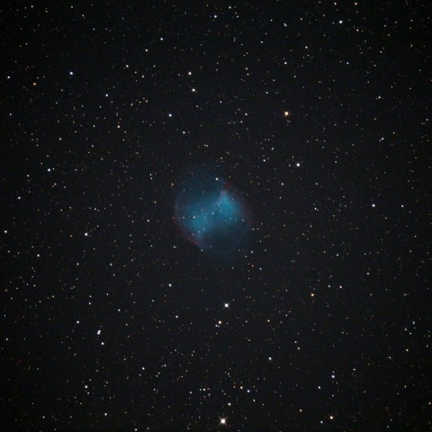 明けの星空・M27