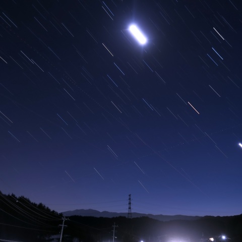 月と金星・火星とミラ