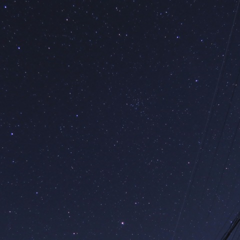 春の大曲線と木星