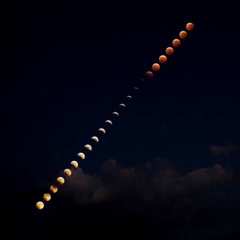 皆既月食２０１４