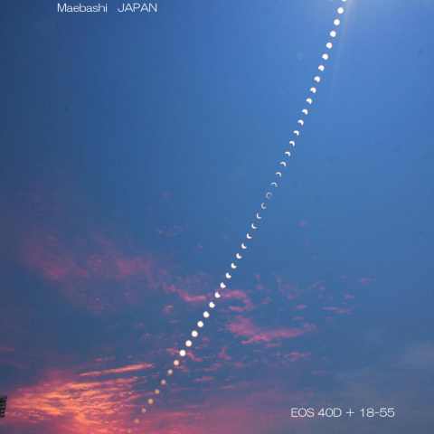 金環日食 ｉｎ 前橋