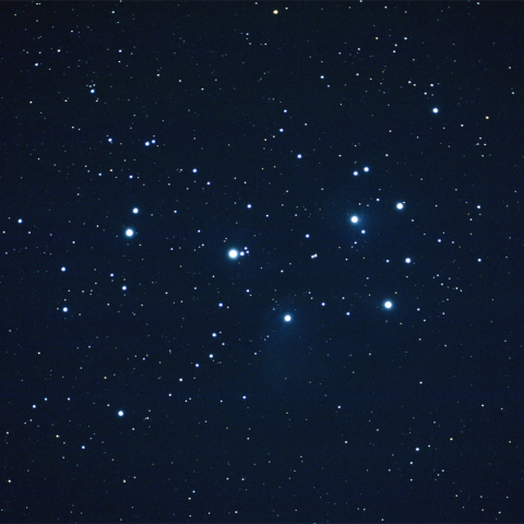 CD-1追尾によるプレアデス星団