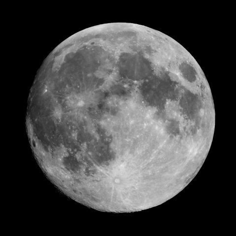 中秋の名月（月齢14.0）