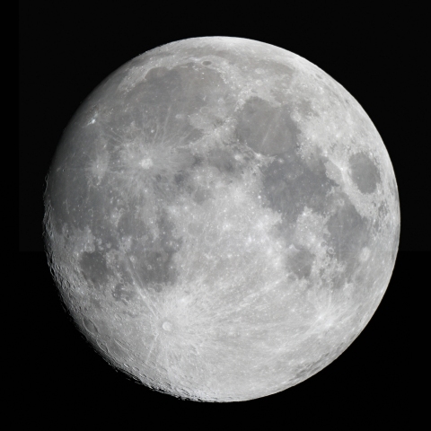 真面目に撮った9月29日の月