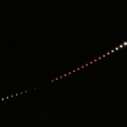 月食固定撮影編