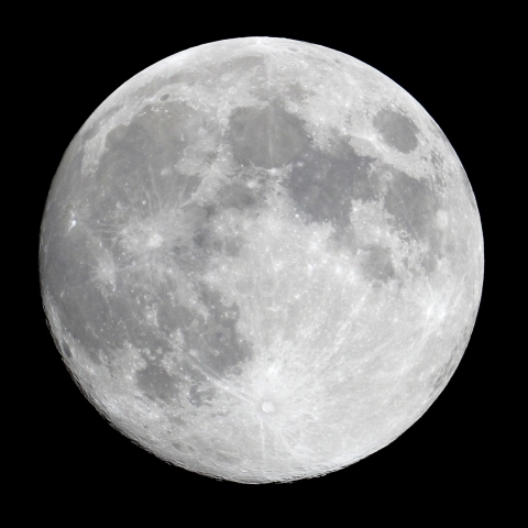 久しぶりの手持ちで月