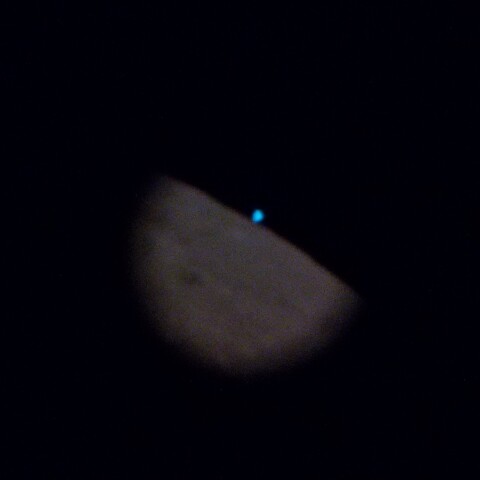 潜入直前の天王星