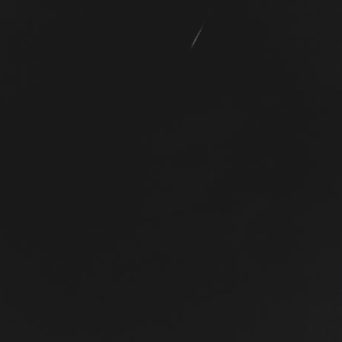 早朝の流星ーしし座流星群その１