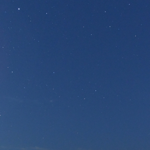 稲村ヶ崎から望むカノープス