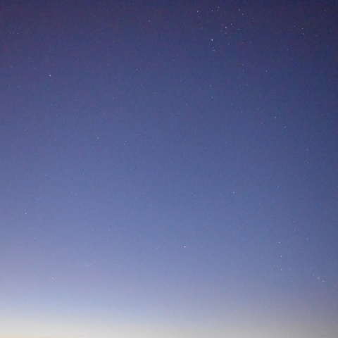 真夏のオリオンと金星