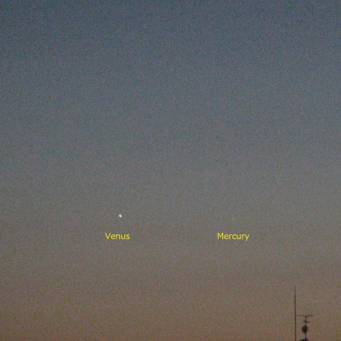 金星と水星